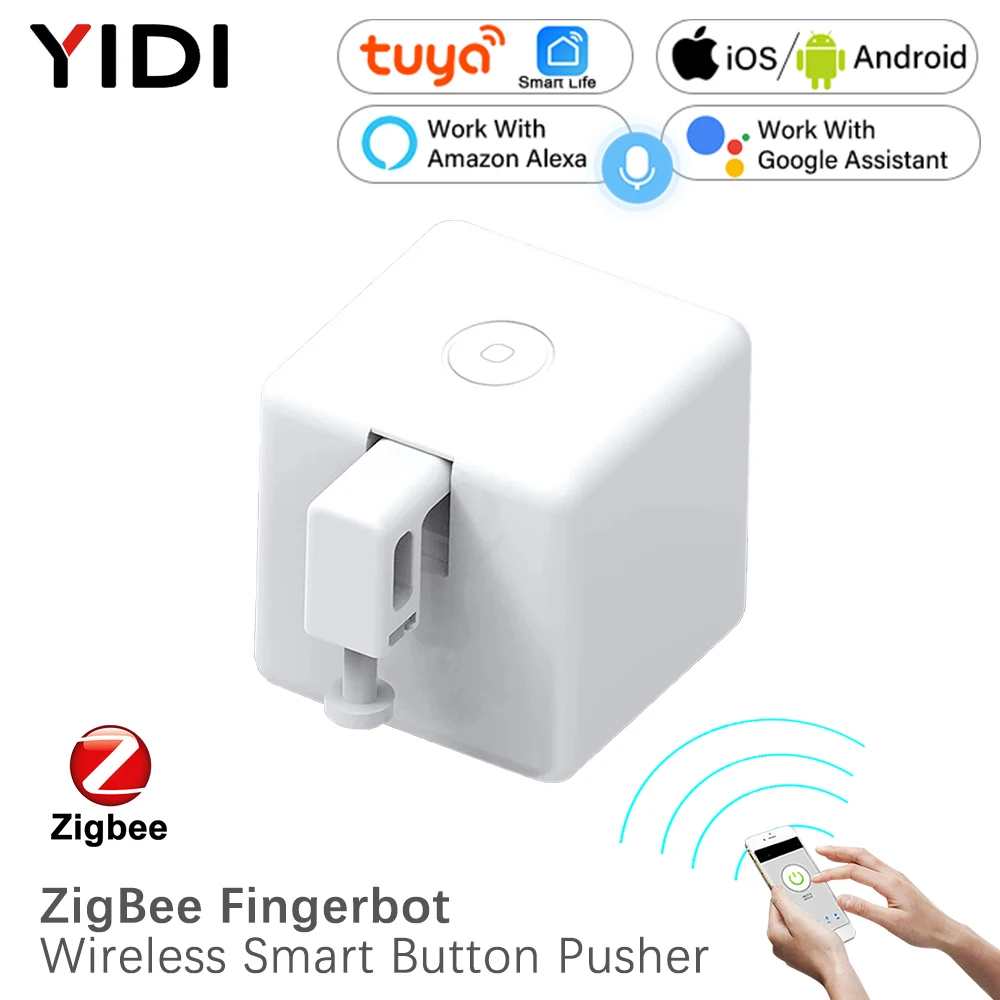 Zigbee Smart Button Scene Switch - Bouton de commutation automatique sans fil