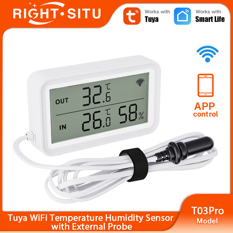 Zigbee Temperature Humidity Sensor - Capteur de température et d'humidité Tuya