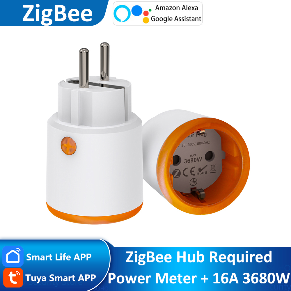 Zigbee Smart Plug Energy Monitor - Prise de courant de surveillance de