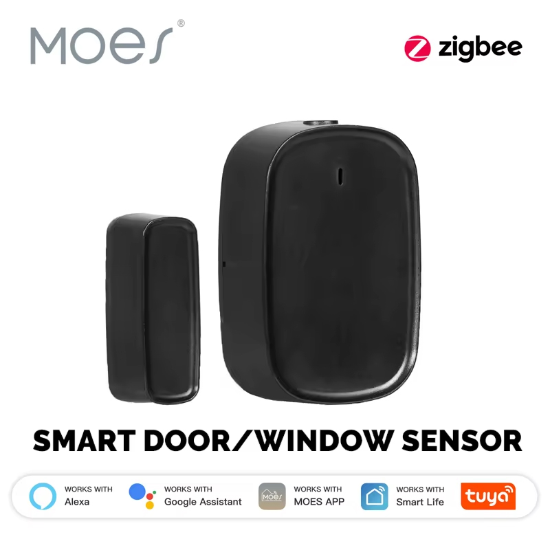 Zigbee Door Window Sensor - Détecteur de porte/fenêtre intelligent MOES Tuya