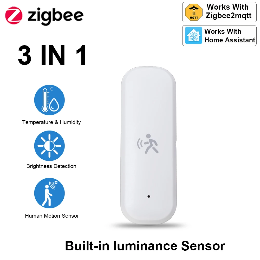 Zigbee Temperature Humidity Sensor - ZigBee – détecteur de mouvement Pir