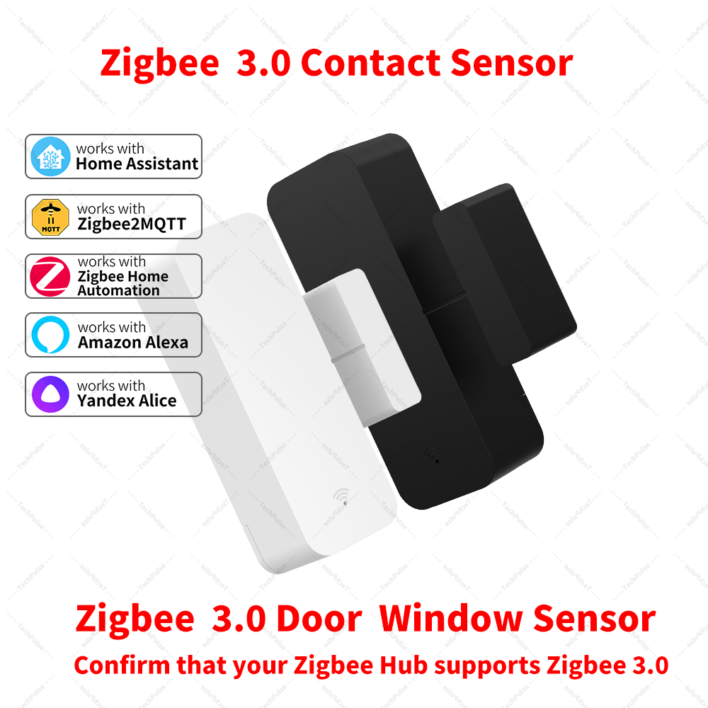 Zigbee Door Window Sensor - Capteur de contact pour porte et