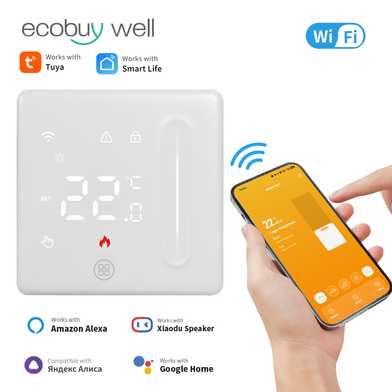 Smart Thermostat Heating Floor - Thermostat intelligent Tuya Wi-Fi pour chauffage
