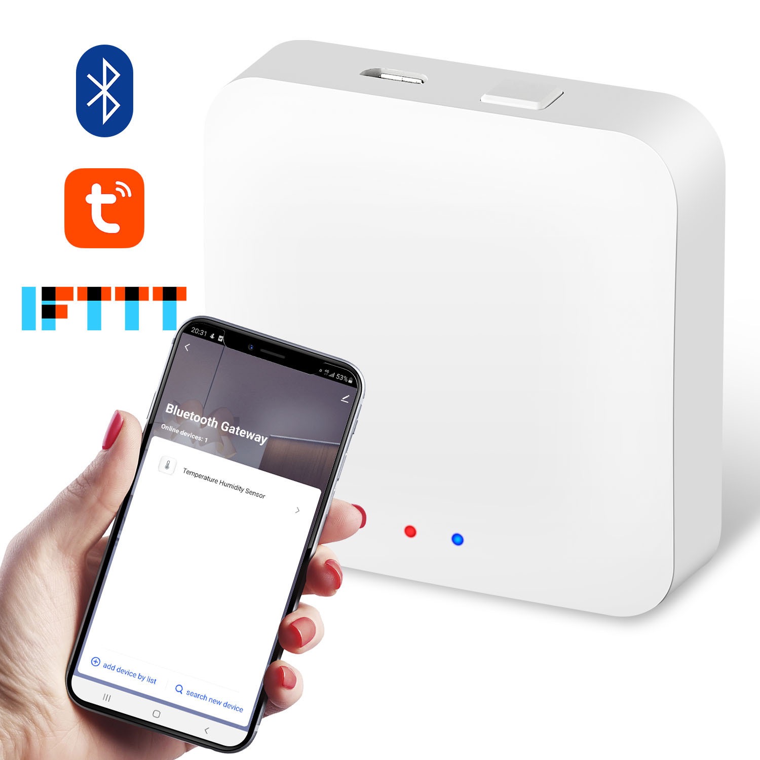 Zigbee Gateway Hub Tuya - Passerelle multi-mode Tuya ZigBee, hub de