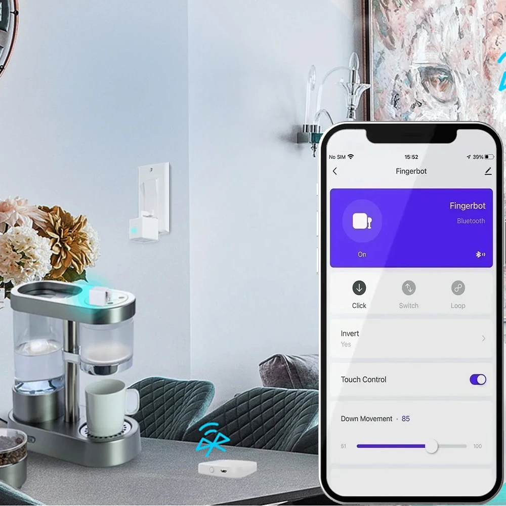 Bouton de commutation automati - Zigbee Smart Button Scene Switch avis et prix