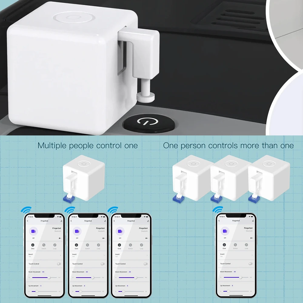 Bouton de commutation automati - Zigbee Smart Button Scene Switch avis et prix