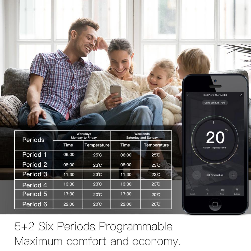 Thermostat intelligent Wi-Fi p - Smart Thermostat Heating Floor avis et prix