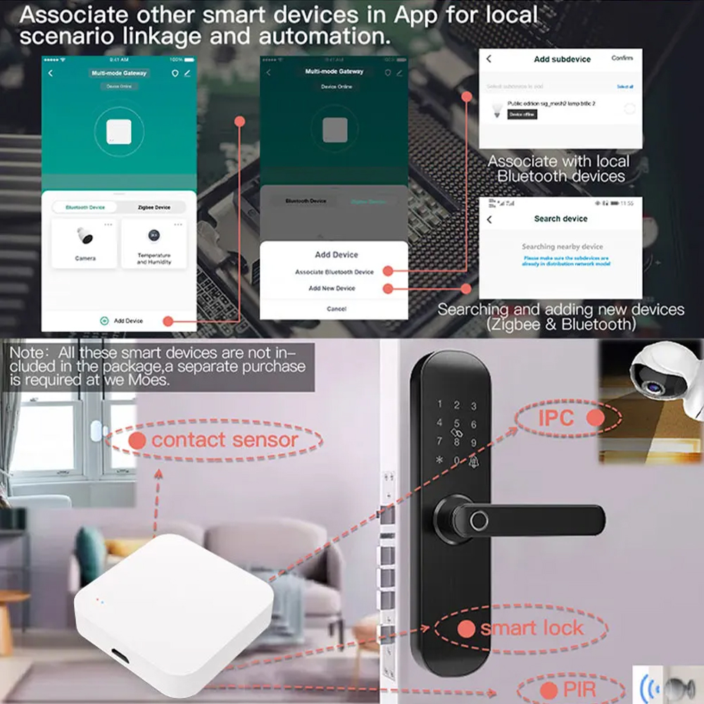 Tuya Zigbee-airies de passerel - Zigbee Gateway Hub Tuya avis et prix