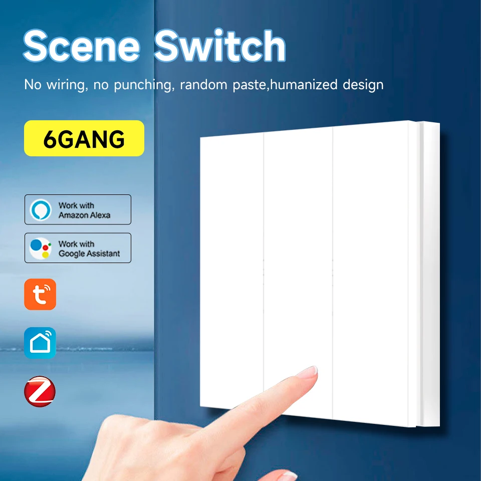 Tuya – interrupteur de scène i - Zigbee Smart Button Scene Switch avis et prix