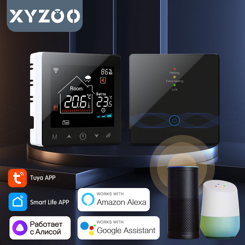 Thermostat sans fil WiFi Tuya  - Smart Thermostat Heating Floor avis et prix