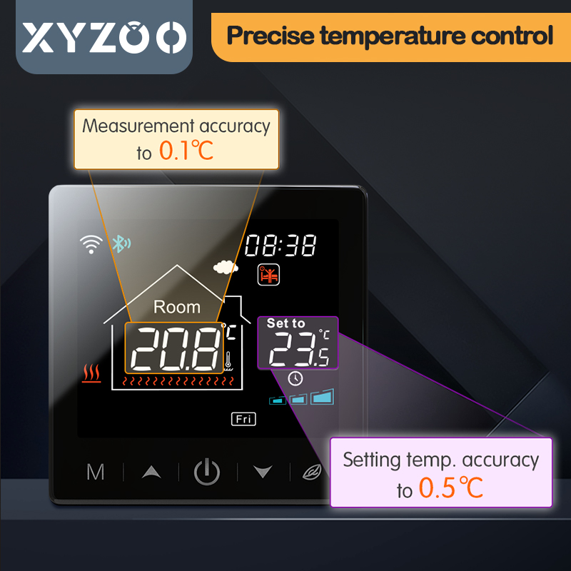 Thermostat sans fil WiFi Tuya  - Smart Thermostat Heating Floor avis et prix