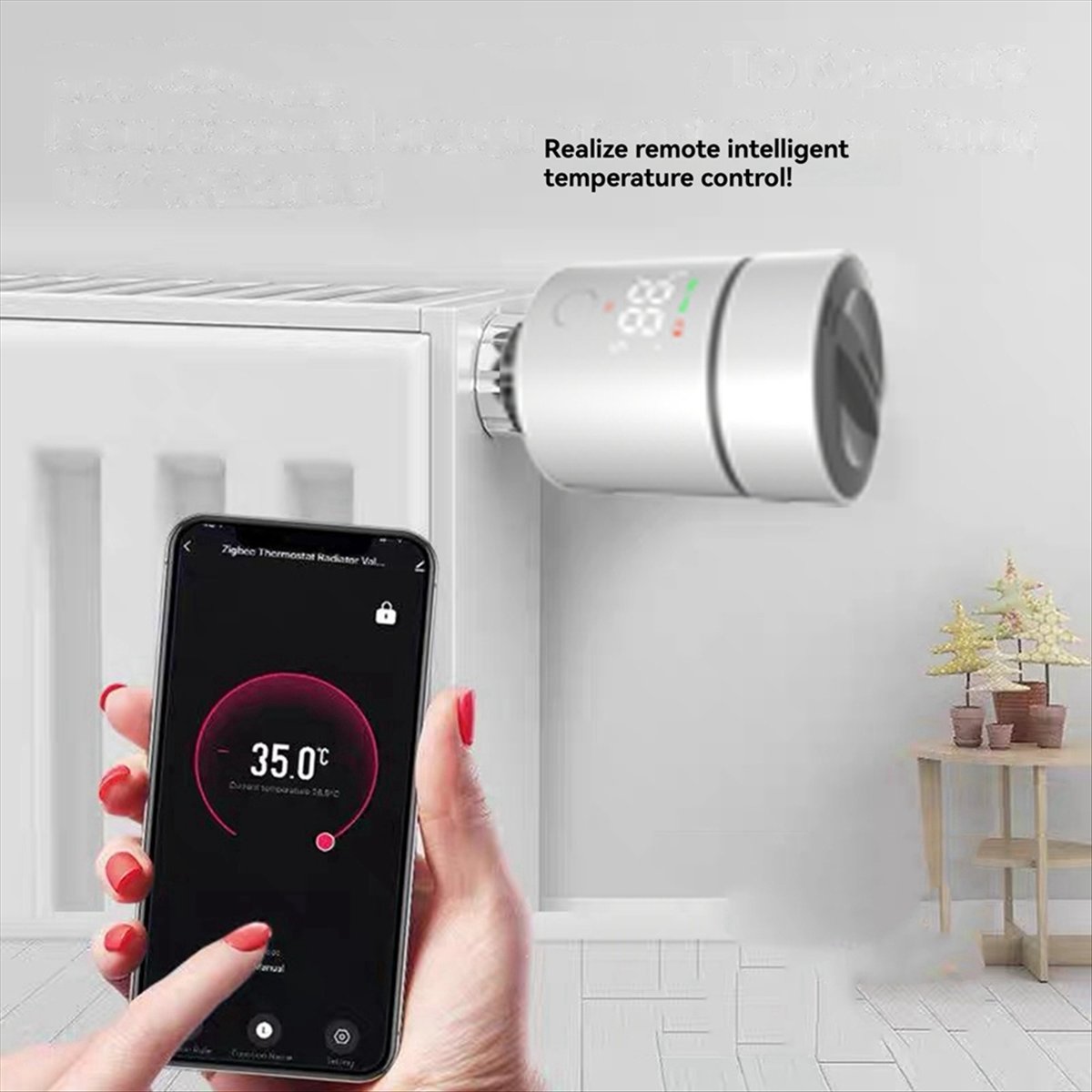 HAPPYDAY~ Thermostat intellige - Smart Trv Thermostat Tuya avis et prix