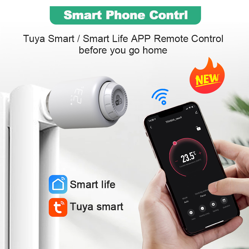 Tuya – tête de Valve de radiat - Wifi Radiator Valve Thermostat avis et prix