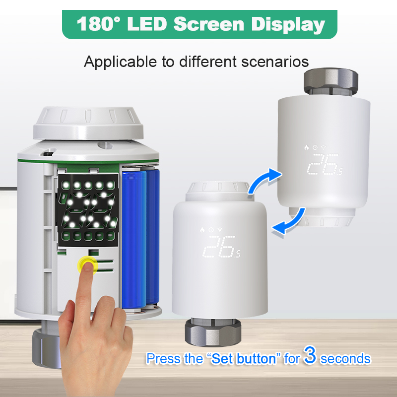 Tuya – tête de Valve de radiat - Wifi Radiator Valve Thermostat avis et prix