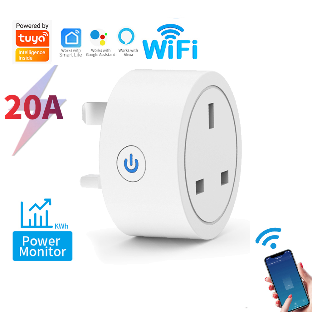 Prise intelligente Tuya UK, pr - Zigbee Smart Plug Energy Monitor avis et prix