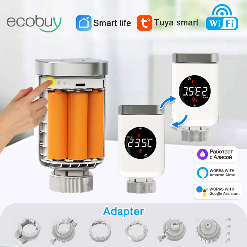 Actionneur de vanne de radiate - Smart Trv Thermostat Tuya avis et prix