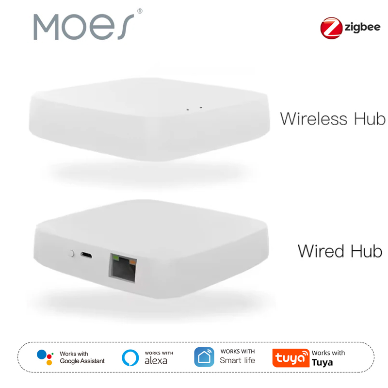 Moes Tuya ZigBee 3.0 Hub passe - Zigbee Gateway Hub Tuya avis et prix