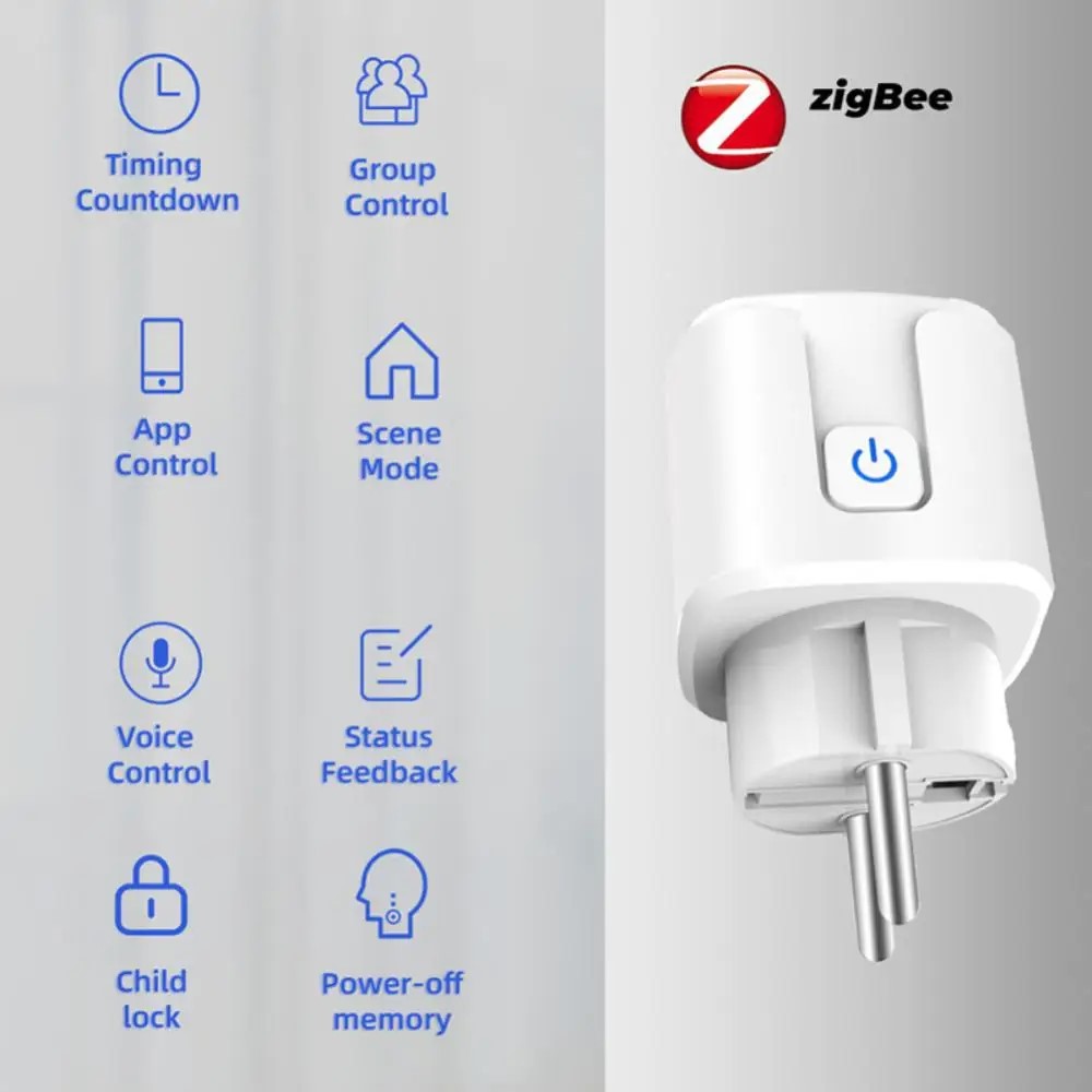 Prise intelligente Tuya Zigbee - Zigbee Smart Plug Energy Monitor avis et prix