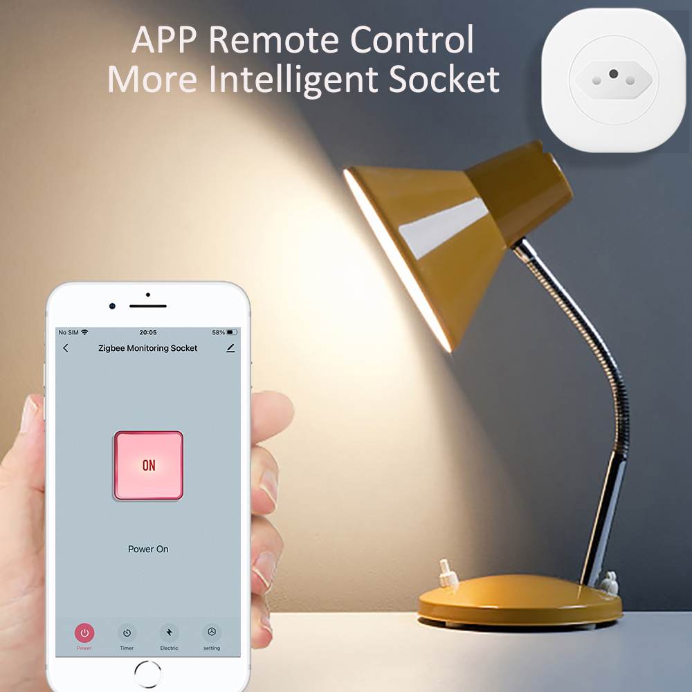 BORUIDAPLS Tuya Zigbee Smart S - Zigbee Smart Plug Energy Monitor avis et prix