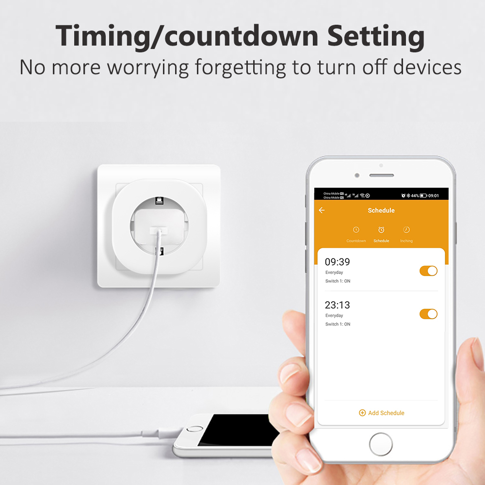 BORUIDAPLS Tuya Zigbee Smart S - Zigbee Smart Plug Energy Monitor avis et prix