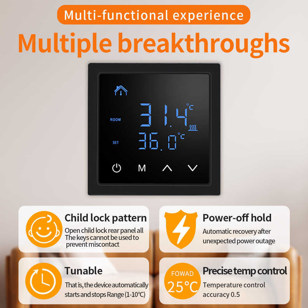 Contrôleur de température de c - Smart Thermostat Heating Floor avis et prix