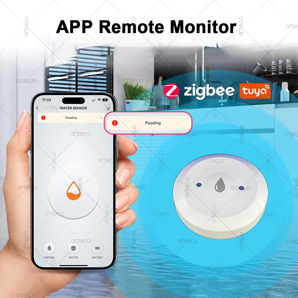Tuya – capteur d'eau intellige - Zigbee Gateway Hub Tuya avis et prix