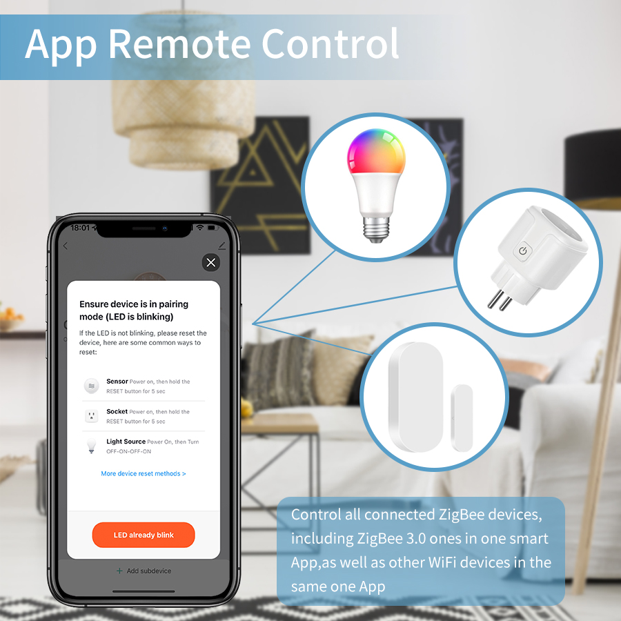Tuya – passerelle multimode in - Zigbee Gateway Hub Tuya avis et prix