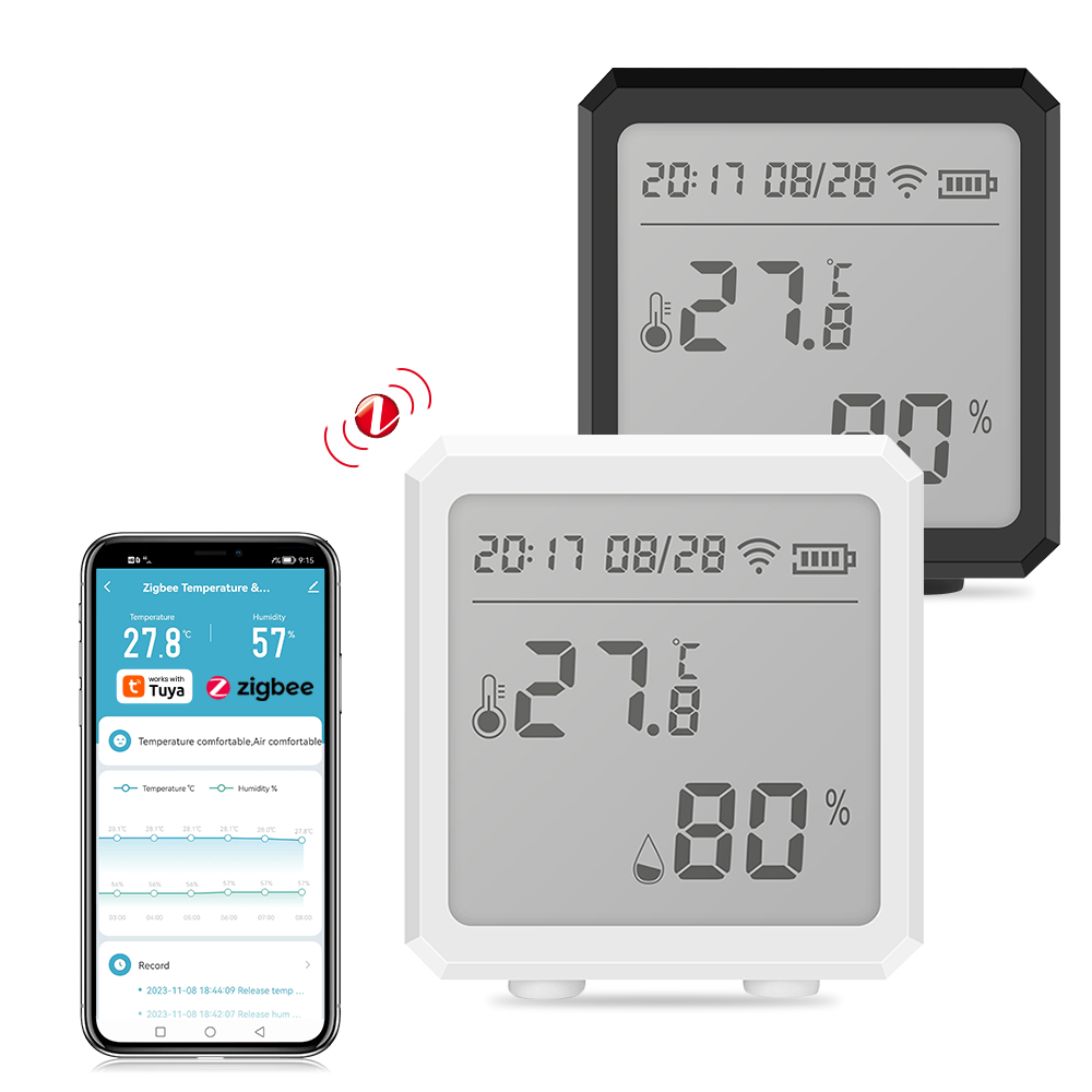 Zigbee – capteur de températur - Zigbee Temperature Humidity Sensor avis et prix