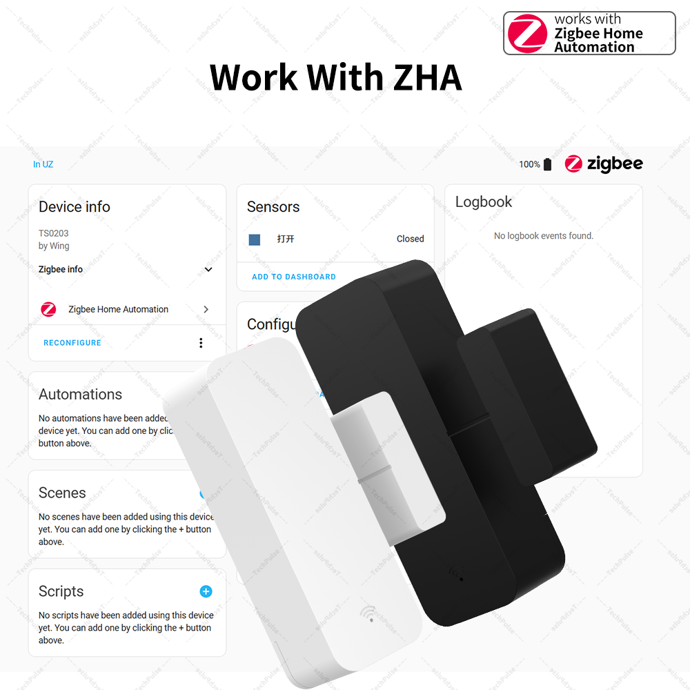 Capteur de contact pour porte  - Zigbee Door Window Sensor avis et prix