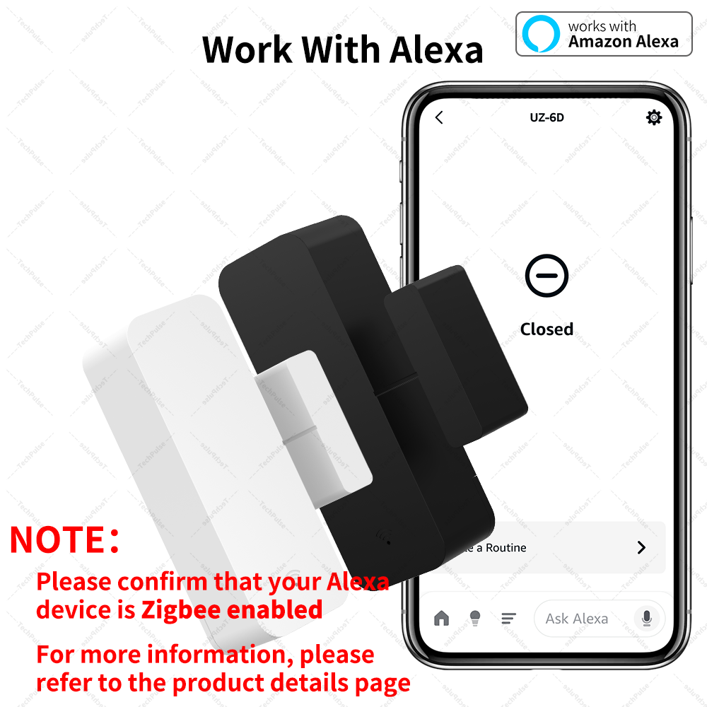 Capteur de contact pour porte  - Zigbee Door Window Sensor avis et prix