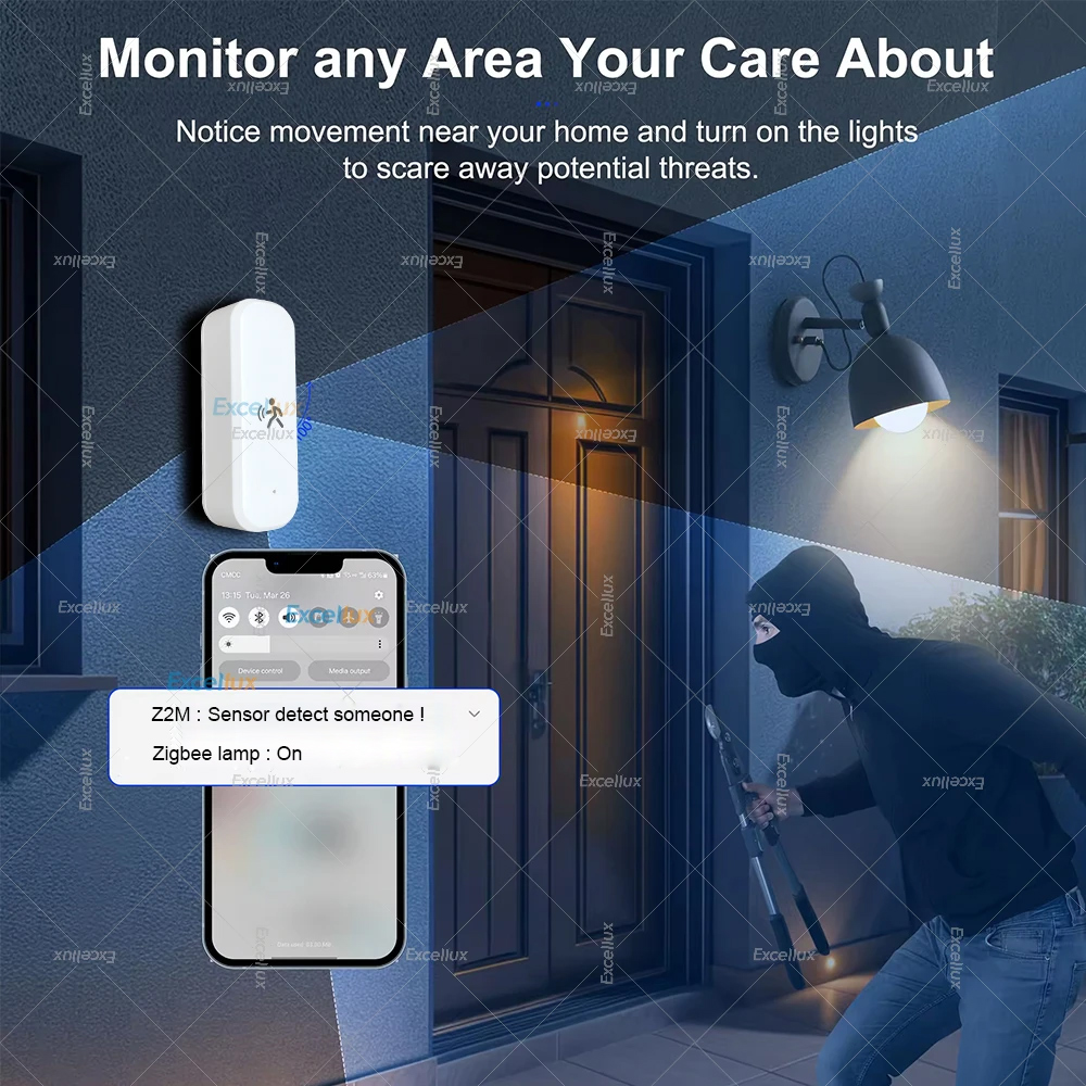 Capteur de mouvement intellige - Zigbee Temperature Humidity Sensor avis et prix
