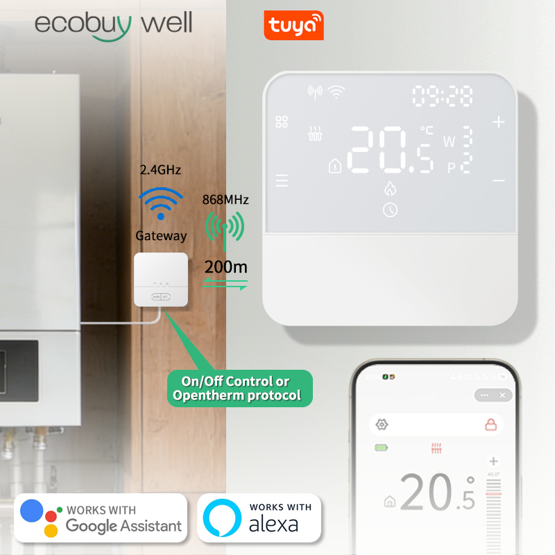Thermostat sans fil Opentherm  - Smart Thermostat Boiler Opentherm avis et prix