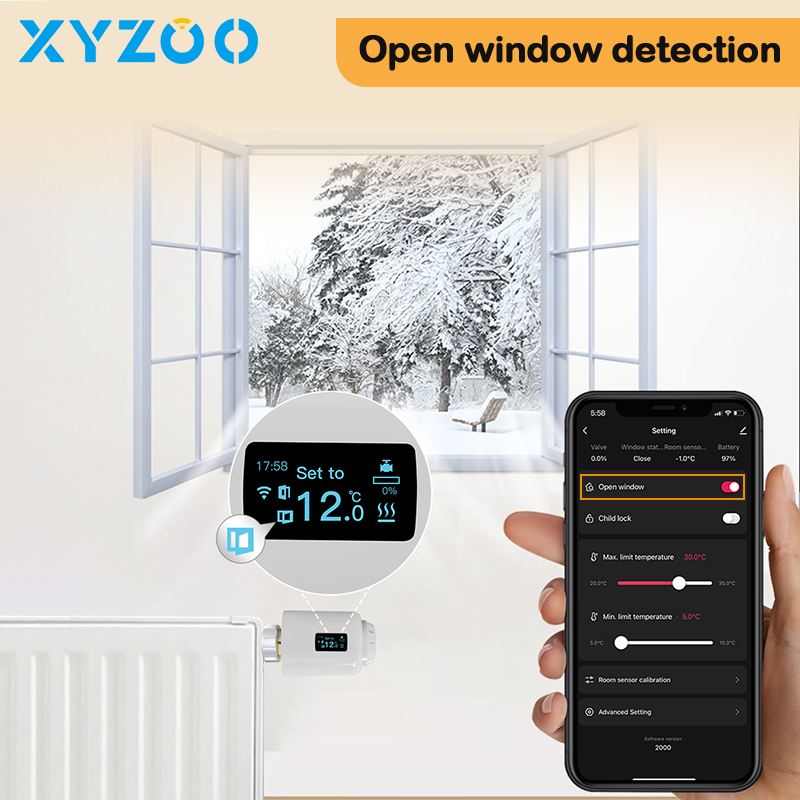 Actionneur de radiateur WiFi T - Wifi Radiator Valve Thermostat avis et prix