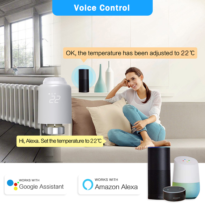 Thermostat intelligent WiFi/Zi - Wifi Radiator Valve Thermostat avis et prix