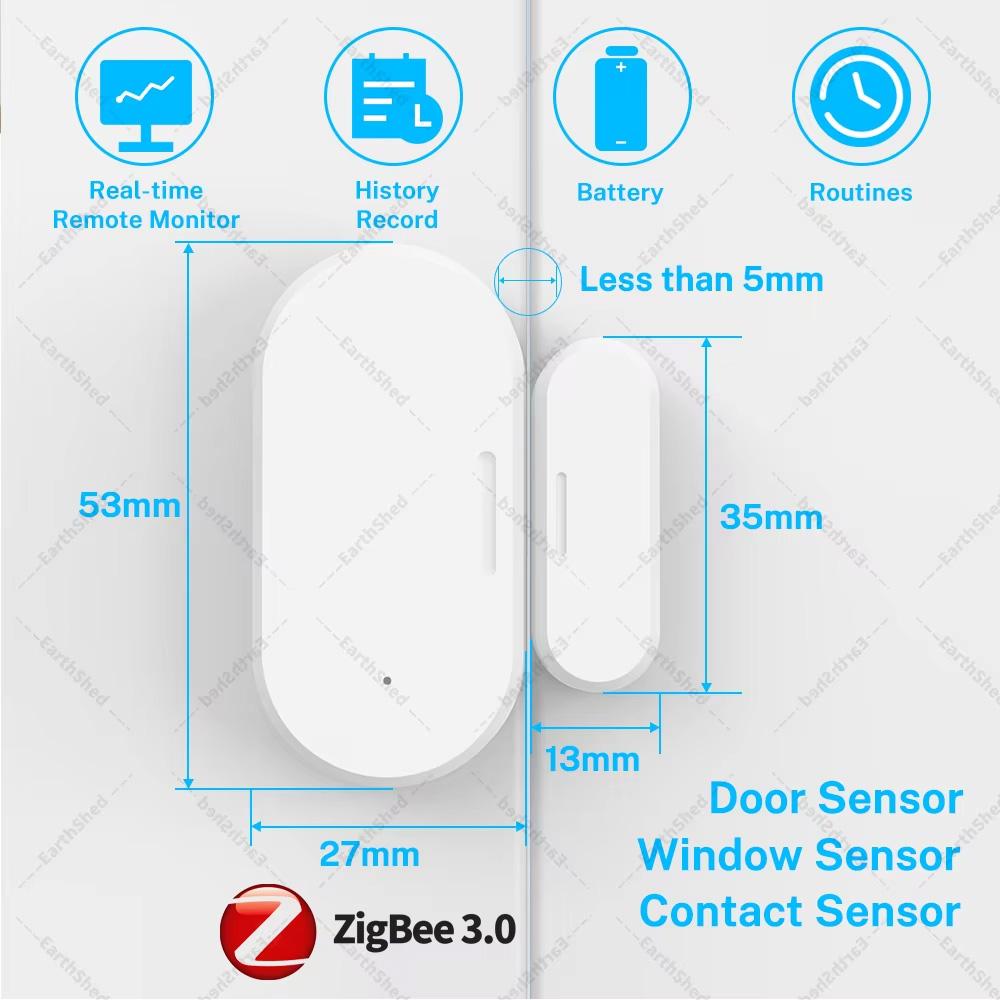 Capteur de contact pour portes - Zigbee Door Window Sensor avis et prix