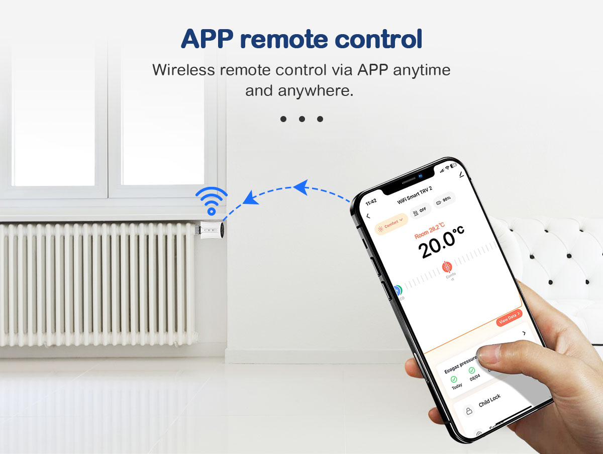 Tuya-Thermostat de Chauffage I - Wifi Radiator Valve Thermostat avis et prix