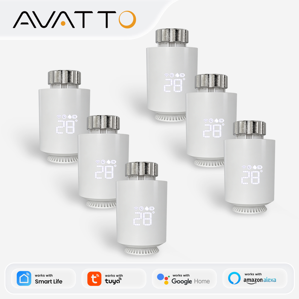AVATTO ZigBee Thermostat Radia - Smart Trv Thermostat Tuya avis et prix