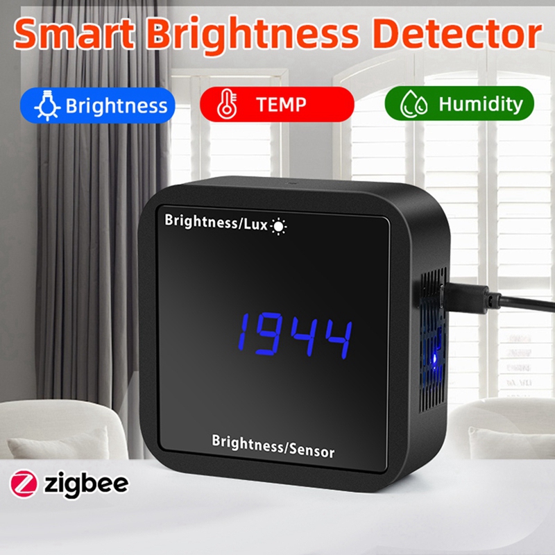 Tuya ZigBee capteur de lumière - Zigbee Temperature Humidity Sensor avis et prix