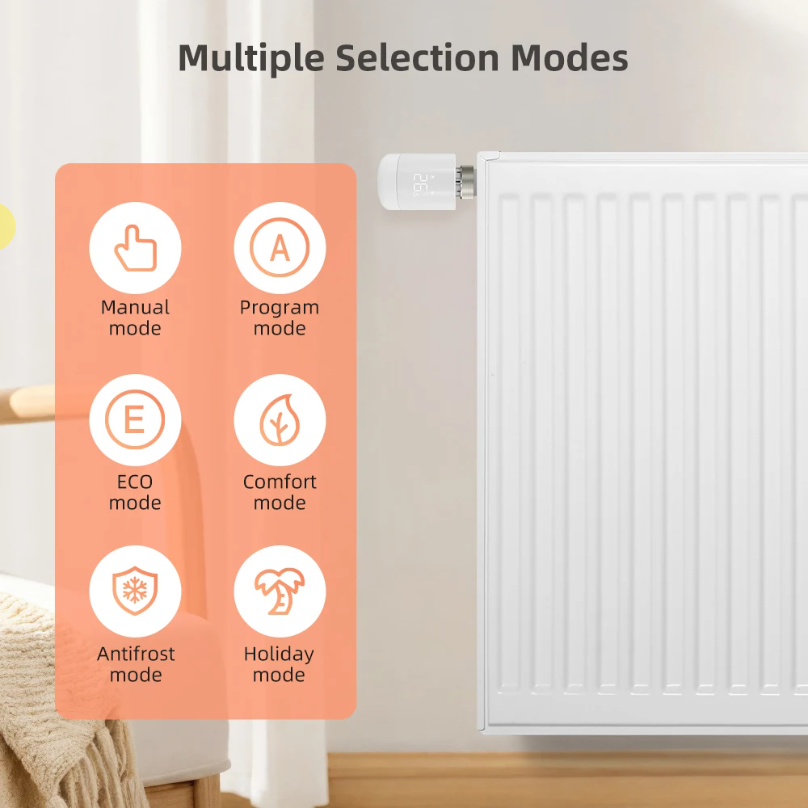 Vanne de radiateur thermostati - Zigbee Radiator Thermostat Valve avis et prix
