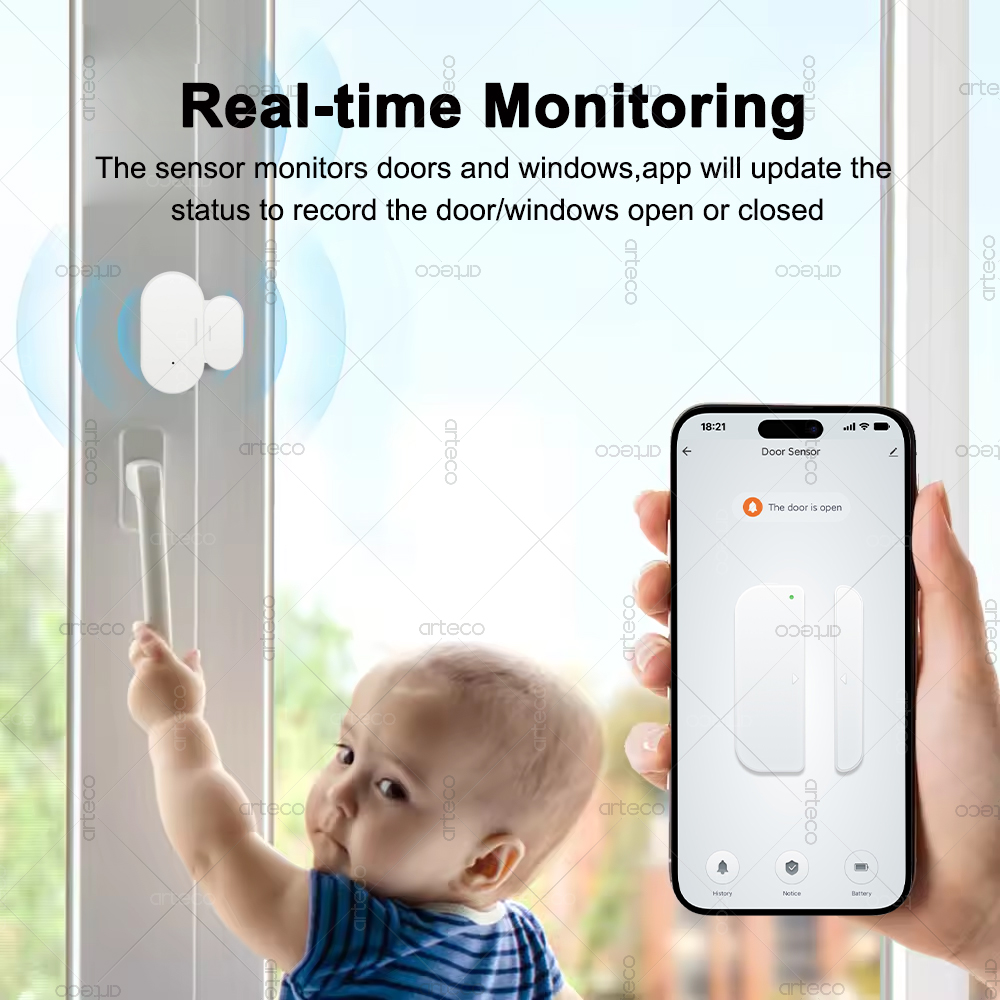 Tuya Zigbee – capteur de porte - Zigbee Door Window Sensor avis et prix