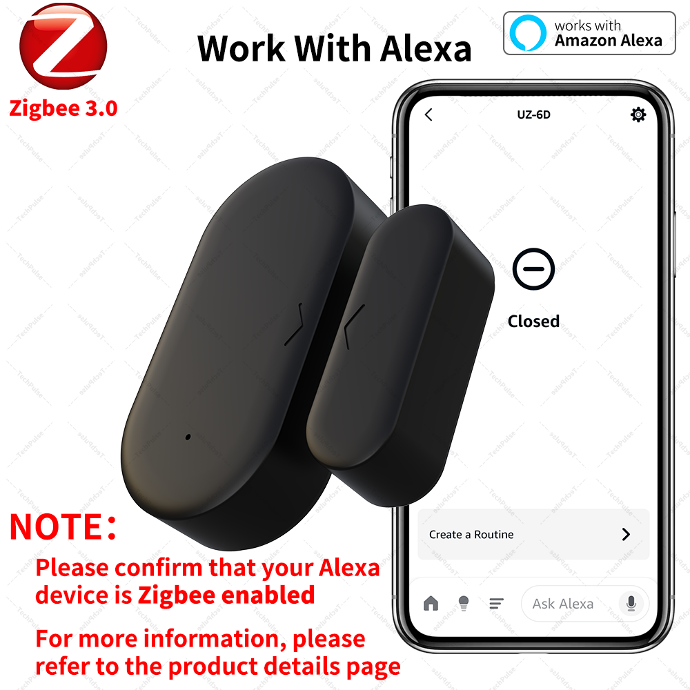 Capteur de porte et de fenêtre - Zigbee Door Window Sensor avis et prix
