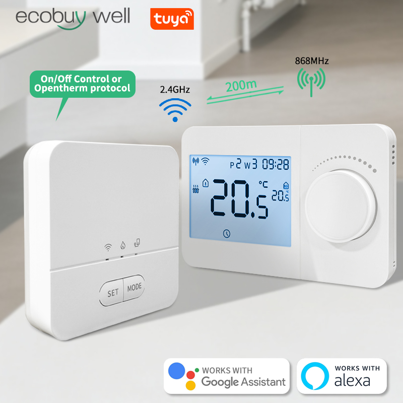 Thermostat WiFi Opentherm pour - Smart Thermostat Boiler Opentherm avis et prix