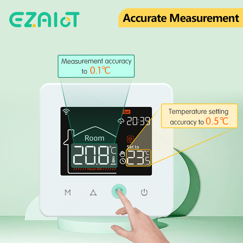 Thermostat WiFi intelligent po - Smart Thermostat Heating Floor avis et prix