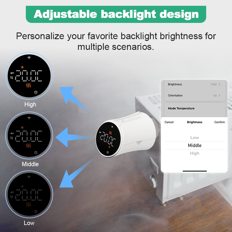 Tuya – tête de vanne thermosta - Smart Trv Thermostat Tuya avis et prix