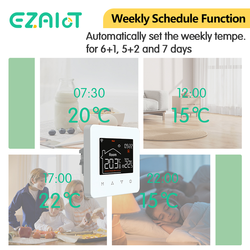 Thermostat de maison intellige - Smart Thermostat Heating Floor avis et prix