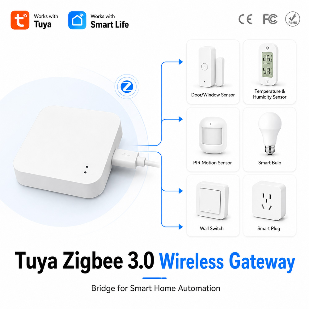 Passerelle Tuya Zigbee, concen - Zigbee Gateway Hub Tuya avis et prix