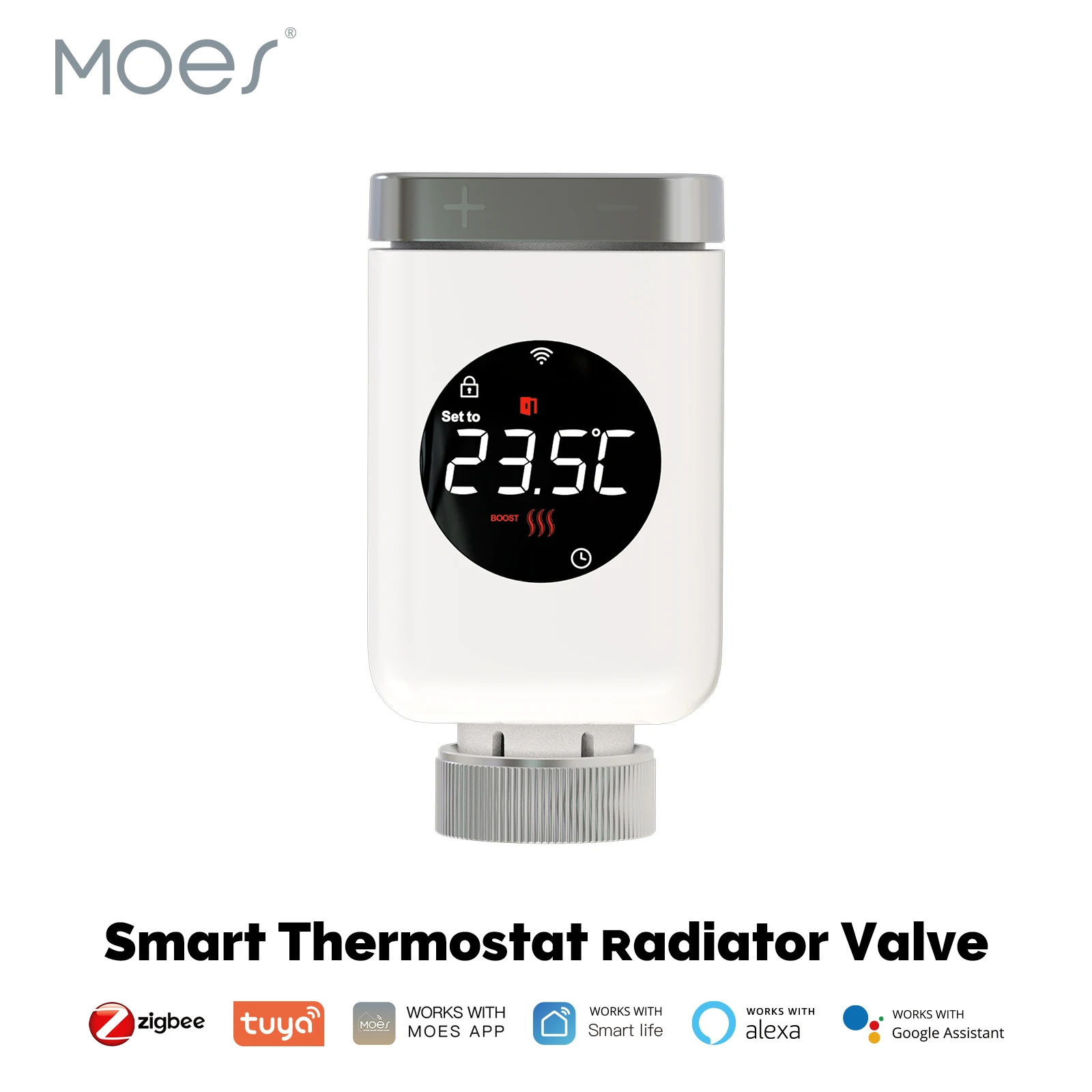 MOES Tuya – vanne de radiateur - Smart Trv Thermostat Tuya avis et prix