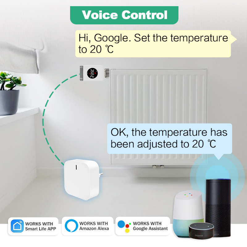 Valve thermostatique Zigbee 3. - Zigbee Radiator Thermostat Valve avis et prix