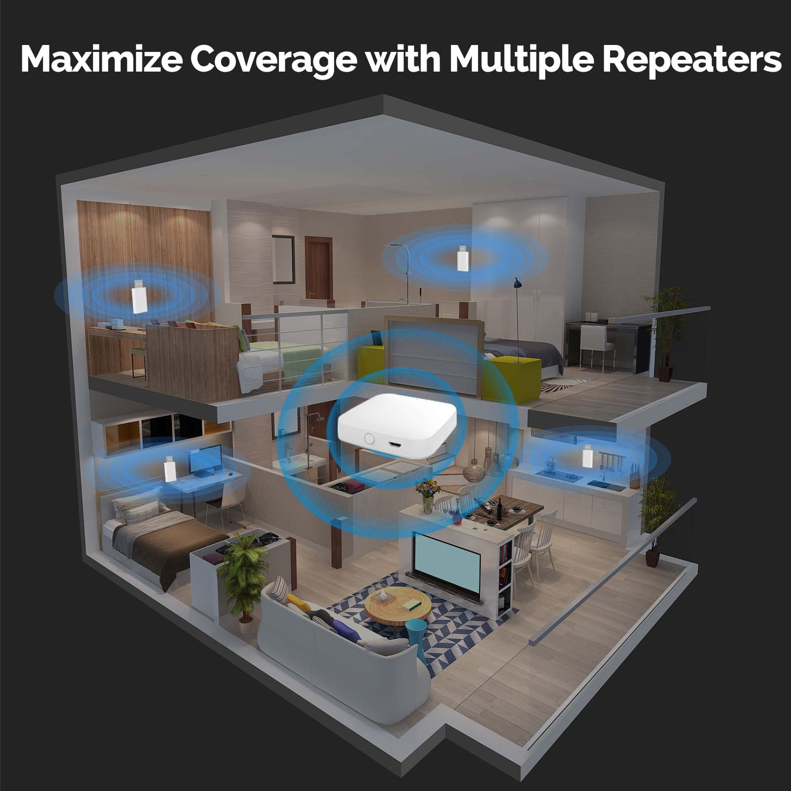MOES Tuya ZigBee3.0 amplificat - Zigbee Repeater Signal Extender avis et prix