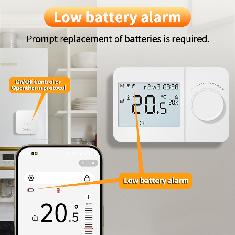 Thermostat intelligent Tuya Wi - Smart Thermostat Boiler Opentherm avis et prix